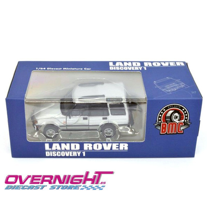 BMCreations Land Rover 1998 Discovery 1 plata - Escala 1/64 BM64B0187lhd