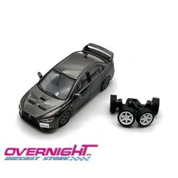 BMCreations Mitsubishi Lancer Evolution X gris - Escala 1/64 BM64B0117lhd