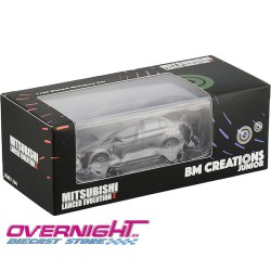 BMCreations Mitsubishi Lancer Evolution X gris - Escala 1/64 BM64B0117lhd