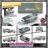 BMCreations Toyota Supra Top Secret - Philippines Limited – plata Escala 1/64 BM64B0435