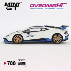 Mini GT Lamborghini Huracan STO Bianco Asopo - Escala 1/64 MGT00788lhd