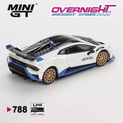 Mini GT Lamborghini Huracan STO Bianco Asopo - Escala 1/64 MGT00788lhd