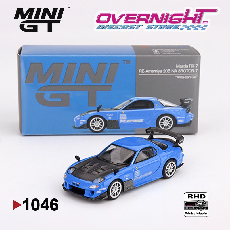 Mini GT Mazda RX7 FD3S RE-Amemiya 20B NA 3Rotor-7 Ama-San Go 2024