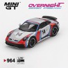 Mini GT Porsche 911 (992) Dakar Ice Grey Metallic Rally Tribute 2024 - Escala 1/64 MGT00964lhd