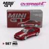 Mini GT Nissan Gt-R (R32) Veilside Combat C-I Combat Gem Red 2011 - Escala 1/64 MGT00987RHD