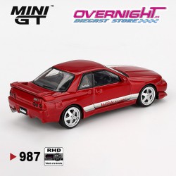 Mini GT Nissan Gt-R (R32) Veilside Combat C-I Combat Gem Red 2011 - Escala 1/64 MGT00987RHD