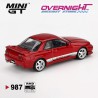 Mini GT Nissan Gt-R (R32) Veilside Combat C-I Combat Gem Red 2011 - Escala 1/64 MGT00987RHD