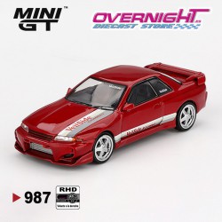 Mini GT Nissan Gt-R (R32) Veilside Combat C-I Combat Gem Red 2011 - Escala 1/64 MGT00987RHD