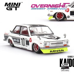 Mini GT Kaido House Datsun 510 Street Team XMM V1 1969 - Escala 1/64 MGTKHMG176
