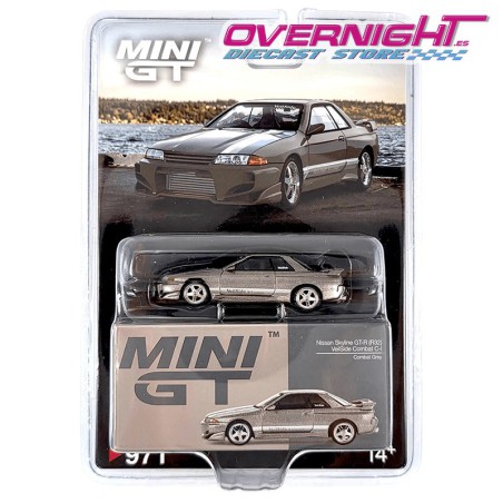 Mini GT 2011 Nissan Gt-R (R32) Veilside Combat C-I Combat gris - Escala 1/64 MGT00971BL BLISTER