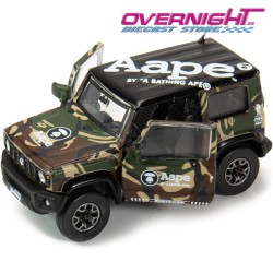 BM Creations Suzuki Jimny Jb74 AAPE special - Army Camuflaje - Escala 1/64 BM64B0011Rhd