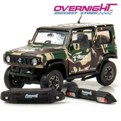 BM Creations Suzuki Jimny Jb74 AAPE special - Army Camuflaje - Escala 1/64 BM64B0011Rhd