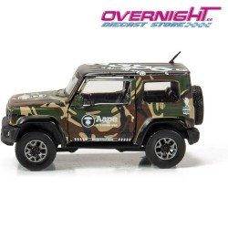 BM Creations Suzuki Jimny Jb74 AAPE special - Army Camuflaje - Escala 1/64 BM64B0011Rhd
