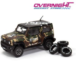 BM Creations Suzuki Jimny Jb74 AAPE special - Army Camuflaje - Escala 1/64 BM64B0011Rhd