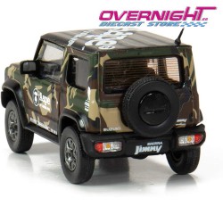 BM Creations Suzuki Jimny Jb74 AAPE special - Army Camuflaje - Escala 1/64 BM64B0011Rhd
