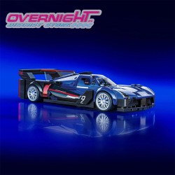 Hot Wheels Brick Shop Cadillac Project Gtp Hypercar Set de construcción Speed Series - Escala 1/32 aproximada JFR89