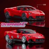 Hot Wheels Mattel Brick Shop Maserati Mc20 Set de construcción Speed Series - Escala 1/32 aproximada JFR90