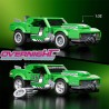 Hot Wheels Mattel Brick Shop Chevrolet Camaro Set de construcción Speed Series - Escala 1/32 aproximada JFT16