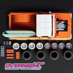 Hot Wheels Bricks 1962 Chevrolet Pickup Set de construcción Elite Series - Escala 1/16 aproximada JFT20