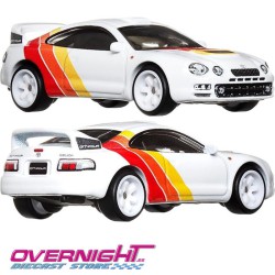 Hot Wheels Premium Toyota Celica GT-Four Boulevard Series color blanco - Escala 1/64 HKF33