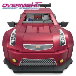 Hot Wheels Mega Blocks Cadillac Ats-V R rojo - Escala 1/64 MegaHRY18