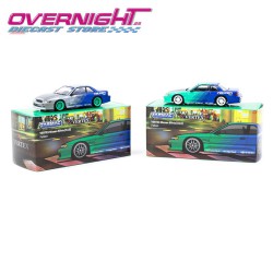 Tarmac Works 1/64 Vertex Nissan Silvia S13 Falken - Escala 1/64 TC-T64G-025-FA