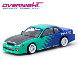 Tarmac Works 1/64 Vertex Nissan Silvia S13 Falken - Escala 1/64 TC-T64G-025-FA