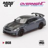 Mini GT Nissan Gt-R (R35) Nismo 2024 Stealth Gray RHD - Escala 1/64 MGT00868rhd