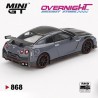 Mini GT Nissan Gt-R (R35) Nismo 2024 Stealth Gray RHD - Escala 1/64 MGT00868rhd