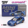 Mini GT Subaru Impreza WRC 99 n5 Richard Burns/Robert Reid Winner Rally Australia - Escala 1/64 MGT00986Lhd