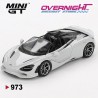 Mini GT 2024 Mclaren 750s Spider Cirrus grey - Escala 1/64 MGT00973LHD