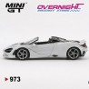 Mini GT 2024 Mclaren 750s Spider Cirrus grey - Escala 1/64 MGT00973LHD