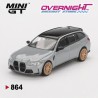 Mini GT BMW M3 Touring G81 2024 Competition Brooklyn Grey - Escala 1/64 MGT00864lhd