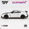 Mini GT Nissan GT-R R35 Nismo 2024 Brilliant White Pearl LHD - Escala 1/64 MGT01045lhd