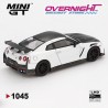 Mini GT Nissan GT-R R35 Nismo 2024 Brilliant White Pearl LHD - Escala 1/64 MGT01045lhd