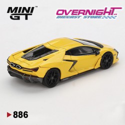 Mini GT Lamborghini Revuelto Giallo - Escala 1/64 MGT00886L