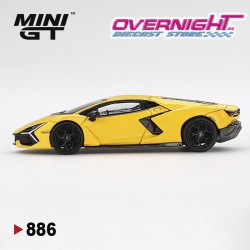 Mini GT Lamborghini Revuelto Giallo - Escala 1/64 MGT00886L