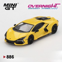 Mini GT Lamborghini Revuelto Giallo - Escala 1/64 MGT00886L