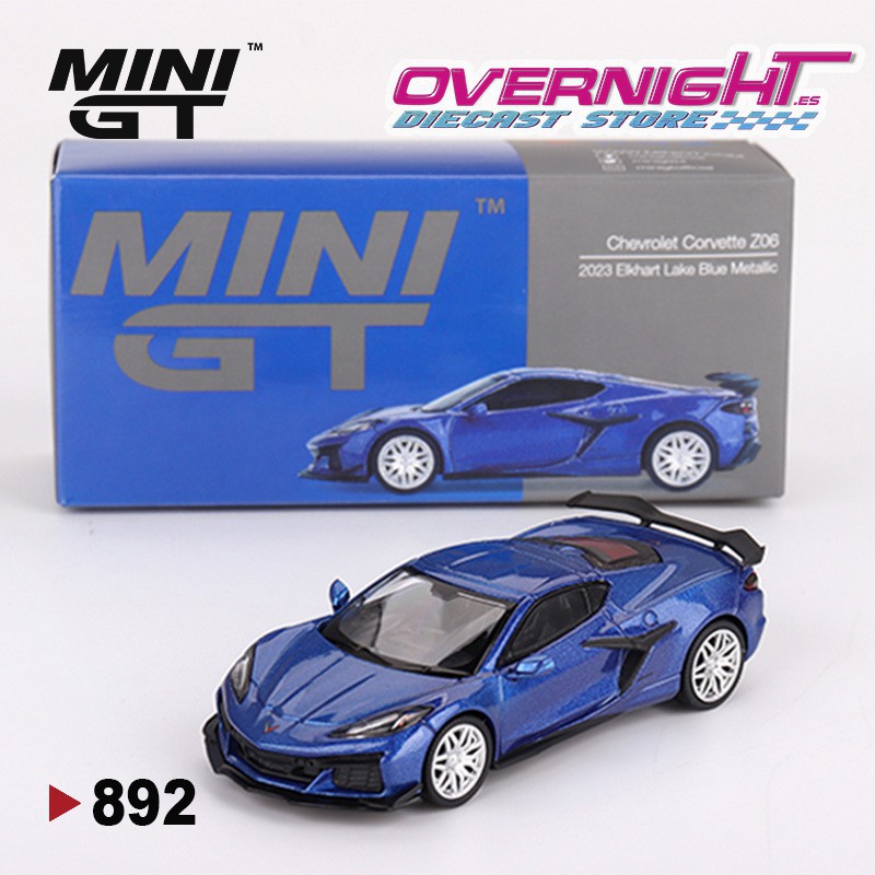 Mini GT Chevrolet Corvette C8 Z06 2023 - Escala 1/64 MGT00892L
