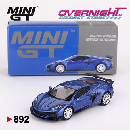 Mini GT Chevrolet Corvette C8 Z06 2023 - Escala 1/64 MGT00892L