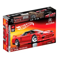 Hot Wheels Mattel Brick Shop 1990 Honda Acura NSX Elite Series - Escala 1/16 aproximada JFT17