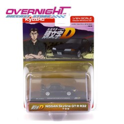 Kyosho Nissan Skyline Gtr (Bnr32) – Initial D – Negro - Escala 1/64 KYO07057A4B