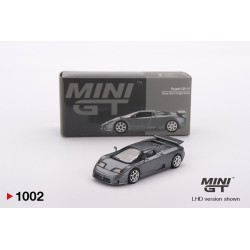 Mini GT Bugatti Eb110 Super Sport Grigio Scuro Escala 1/64 MGT01002Lhd