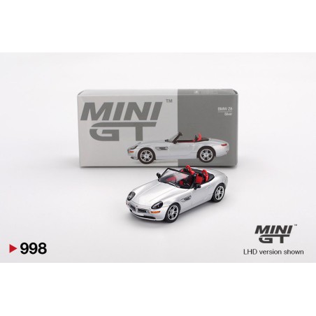 Mini GT BMW Z8 Titanium Silver Escala 1/64 MGT00998Lhd