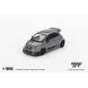Mini GT Fiat Abarth 595 Lb-Works X Abas Works Grey Escala 1/64 MGT00995Lhd