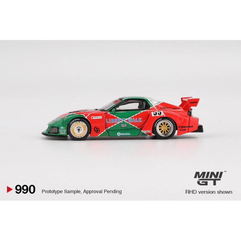 Mini Rx7 Fd Mini GT Mazda Rx7 FD3S Lb-Super Silhouette 787B TAS Escala 1/64 MGT00990Rhd