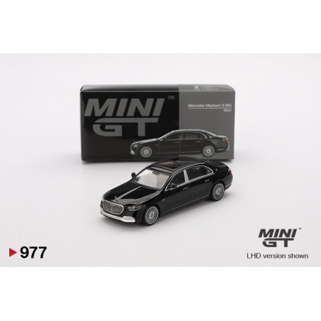 Mini GT Mercedes-Benz Maybach S 680 negro Escala 1/64 MGT00977Lhd