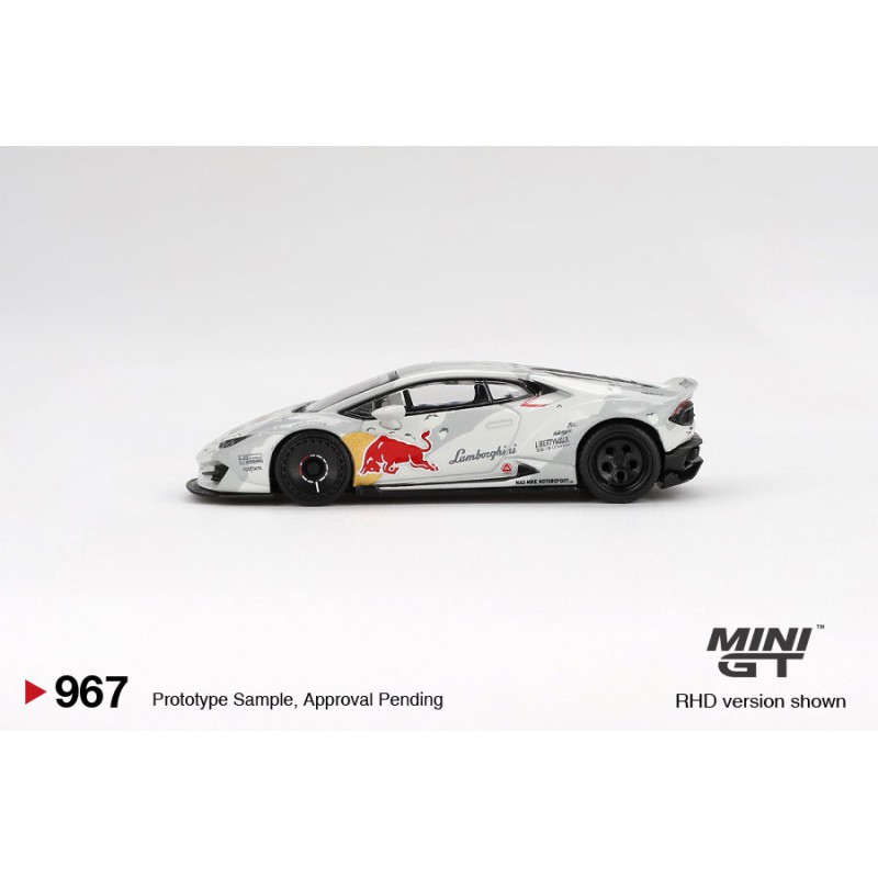 Mini GT Lamborghini Huracan Lb-Works Ver.2 Mad Mike Nimbul RHD