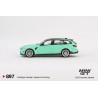 Mini GT Bmw M3 Touring (G81) M Performance Mint Green Escala 1/64 MGT00897LHD