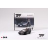 Mini GT Nissan Skyline Gt-R (R32) Nismo RHD con figura de Tsugio Matsuda Gunmetal Grey Escala 1/64 MGT00869rhd